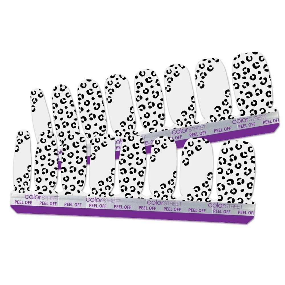 Color Street: Spot On clear overlay nail strips - 4 for $20